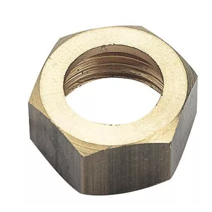 Ecrou laiton à collet battu 1/2 14