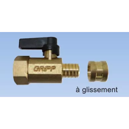 Vanne PER à Glissement 1/2 D 16 GRIPP WATTS 141807