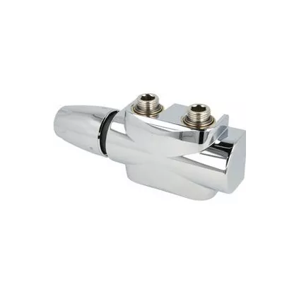 Kit Robinetterie Equerre 1/2 DESIGN Chrome MULTILUX HEIMEIER