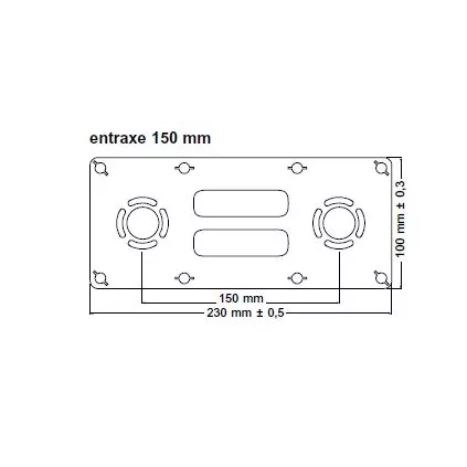 Kit robinetterie ROBIFIX 1/2F 16 X 2 Glissement