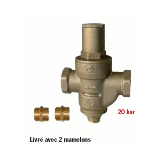 Réducteur de pression FF ou MM 15x21 SOMATHERM