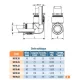 Coude égaux 90° SR REXUO NF ACS HUOT