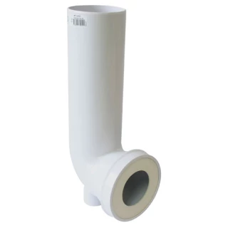 Pipe de WC D 100 90° longue sortie 40 interplast