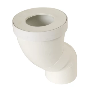 Pipe de WC orienable 1PW0R nicoll, raccordement de votre WC , tous no