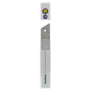 Lot de 10 Lame de Cutter 25mm x125 ECO-BRICOLAGE - eco-bricolage