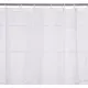 Rideau de douche textile - Blanc ECO-BRICOLAGE - eco-bricolage