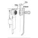 Robinet Flotteur de toilette CLARACLIP 3/8 de marque CLARA
