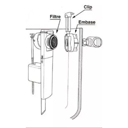 Robinet Flotteur CLARACLIP 3/8 CLARA