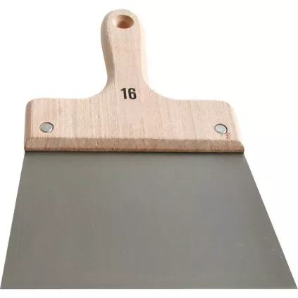 Couteau à enduire Lame Acier Manche Bois ECO-BRICOLAGE - eco-bricolage