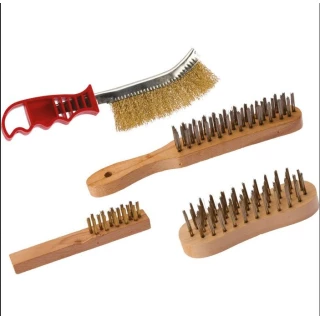 Lot de 4 brosses de nettoyage Fils acier ECO-BRICOLAGE - eco-bricolag