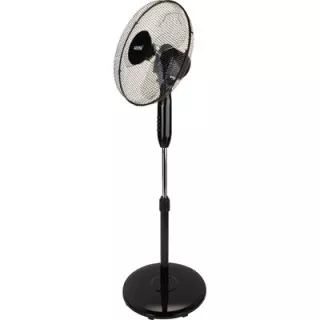 Ventilateur Sur pied Noir 40 CM - 3 vitesses - eco-bricolage