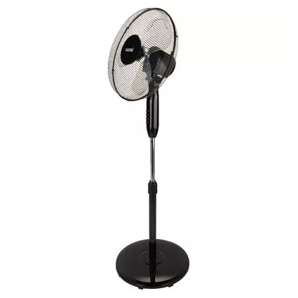 Ventilateur Sur pied Noir 40 CM - 3 vitesses - eco-bricolage