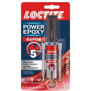 Colle époxy Tous matériaux 25 ml LOCTITE HENKEL- eco-bricolage