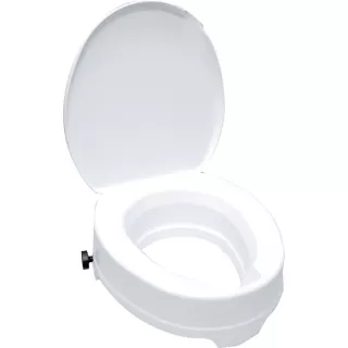 Rehausseur pour cuvette WC blanc DELABIE -ref 435 eco-bricolage