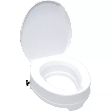 Rehausseur pour cuvette WC blanc DELABIE -ref 435 eco-bricolage