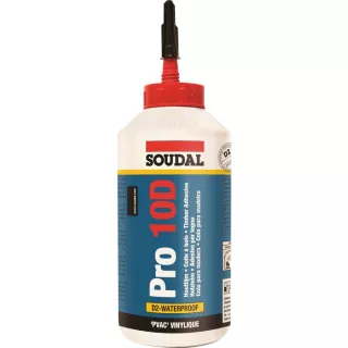 Colle à bois blanche monocomposante Pro 10D 750gr - eco-bricolage
