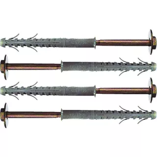 Kit de 4 fixations 14x100 pour chauffe-eau FISCHER - eco-bricolage