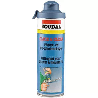 Nettoyant Click & Clean pour pistolet à mousse polyuréthane SOUDAL -