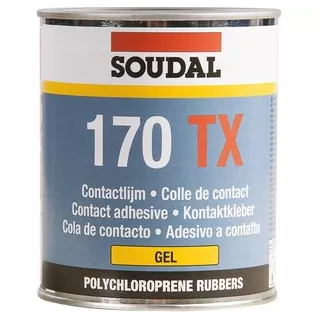 Colle néoprène en GEL 170TX SOUDAL 0.75 L - eco-bricolage