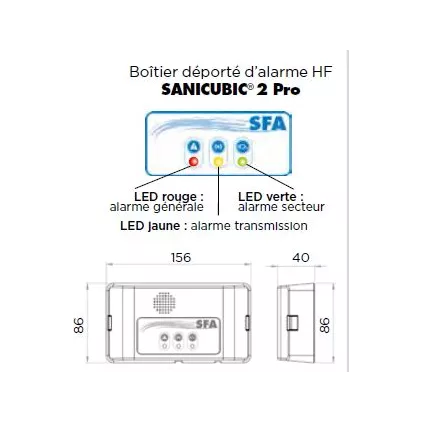 Sation de relevage Sanicubic 2 PRO SFA