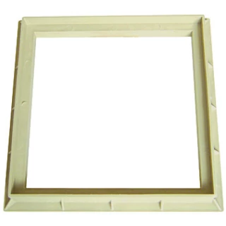 Cadre Regard PVC 200x200 Sable ECO-BRICOLAGE Raccord Pvc