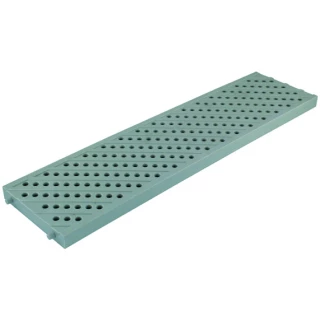 Grille de Caniveau Piscine 200x500 Gris INTERPLAST