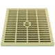 Grille Légère 200x200 Sable pour regard en PVC ECO-BRICOLAGE.COM