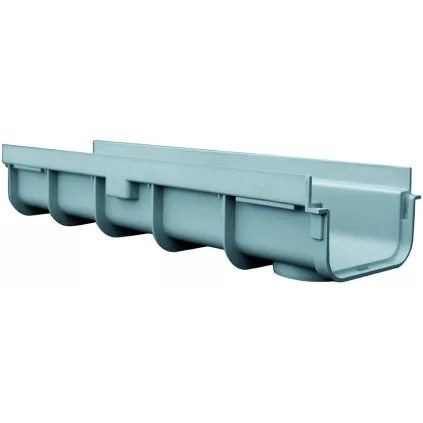 Caniveau de sol Gris INTERPLAST - ECO-BRICOLAGE