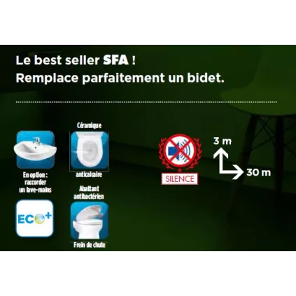 Cuvette Broyeur SANICOMPACT PRO ECO+