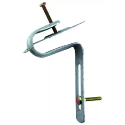 Etrier Galvanisé avec plaque pour Tuile Profil 250 mm ECO-BRICOLAGE