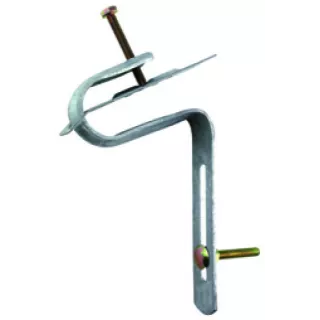 Etrier Galvanisé avec plaque pour Tuile Profil 140 mm ECO-BRICOLAGE