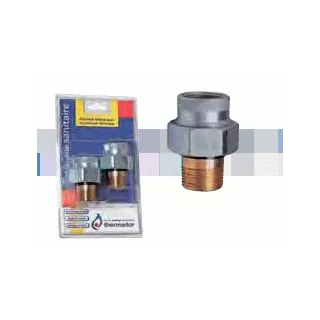 Raccord diélectrique 3/4 lot 2 pièces THERMADOR