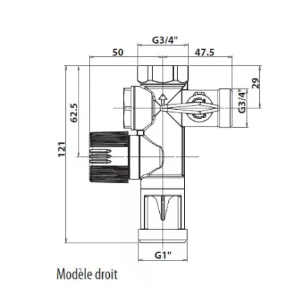 Groupe de sécurité droit INOX AYOR