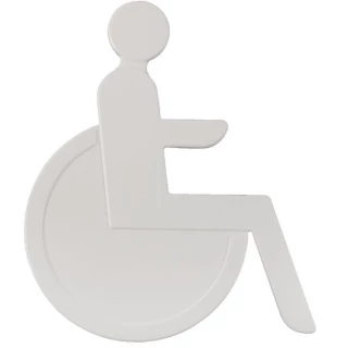 Idéogramme nylon adhésif - Handicapé ECO-BRICOLAGE
