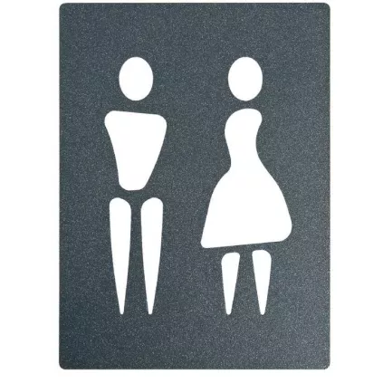 Idéogramme Signa adhésif - Homme/Femme ECO-BRICOLAGE