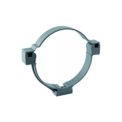 Collier de descente de gouttière pvc  GRIS D100  7x150 - ECO-BRICOLAGE