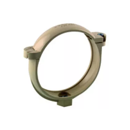 Collier de fixation descente D 100mm Sable ECOBRICO