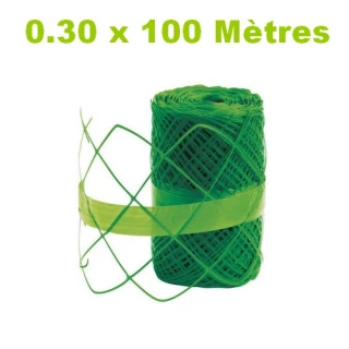 Grillage Avertisseur VERT 0.30Ml 100 Mètres pour PTT