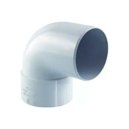 Coude descente PVC D80 87° MF Gris cleir