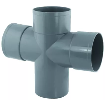Culotte Double Equerre Parallèle 87/30° MF D100 ECO-BRICOLAGE