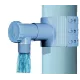 Récupérateur Eau Pluie Gris D75 à 100 mm ECO-BRICOLAGE