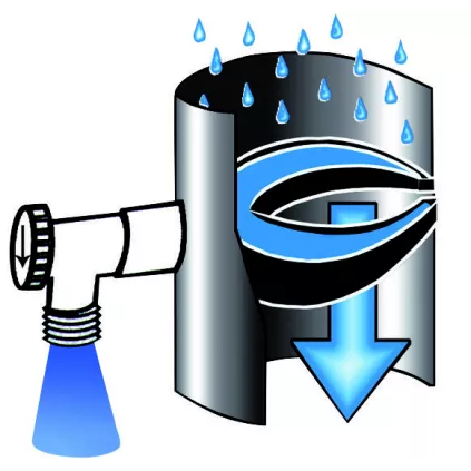 Récupérateur Eau Pluie Sable D75 à 100 mm