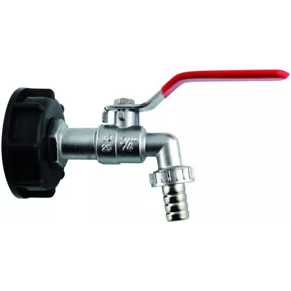 Robinet Laiton Cannelé D 19 mm ECO-BRICOLAGE pour cuve IBC