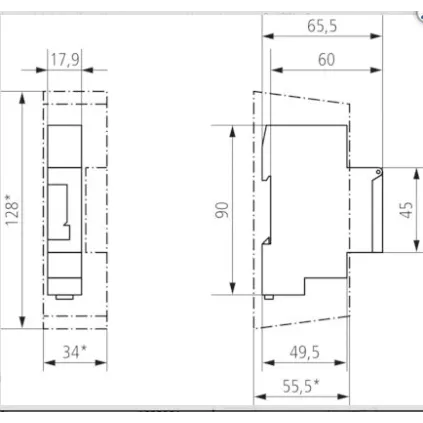 Horloge programmable analogique SYN 160 a