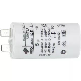 Condensateur SINTEX 5UF 87185728350 BUDERUS - eco-bricolage