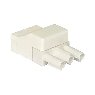 Connecteur Male 3 Pôles Blanc ECO-BRICOLAGE pièce bruleur