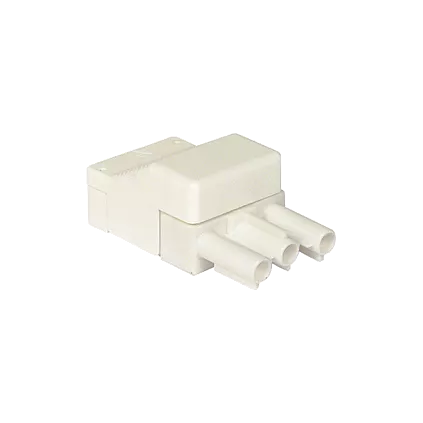 Connecteur Male 3 Pôles Blanc ECO-BRICOLAGE pièce bruleur