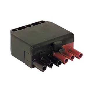 Connecteur Male 6 Pôles noir ECO-BRICOLAGE pièces de bruleur