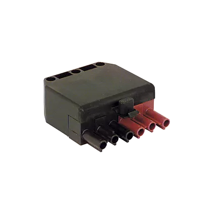 Connecteur Male 6 Pôles noir ECO-BRICOLAGE pièces de bruleur