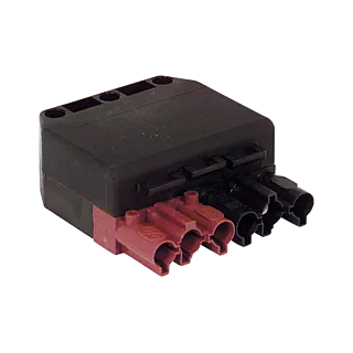 Connecteur Femelle 6 Pôles noir ECO-BRICOLAGE pièce bruleur